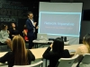 Personas escuchando charla sobre Mujer y Tecnología en Engine-4