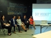 Personas escuchando charla sobre Mujer y Tecnología en Engine-4