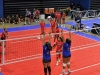 Jugadoras en torneo de Volleyball