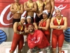 Felix junto al equipo de  natacion de la UPR-RP