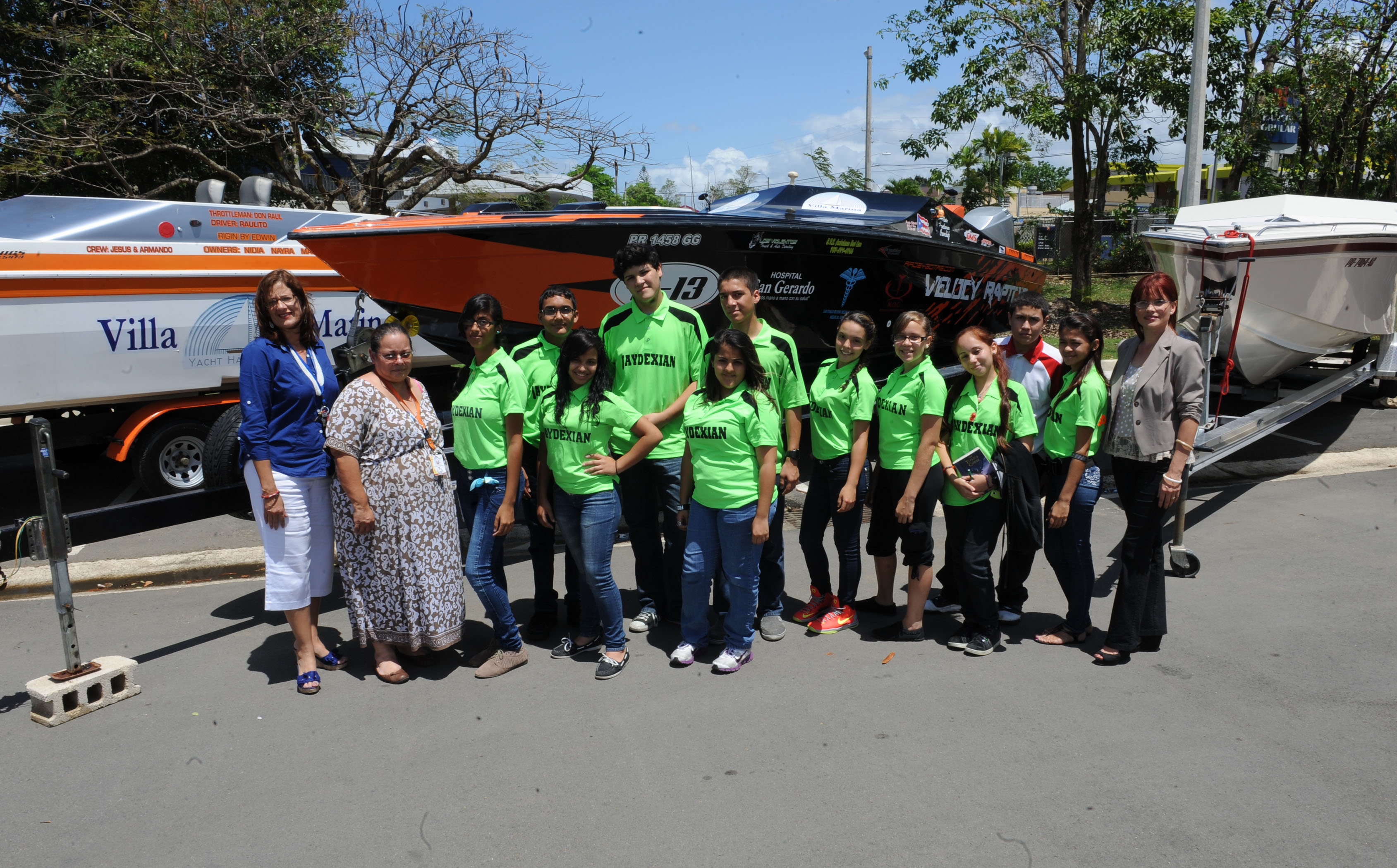Estudiantes Escuela Jose Antonio Davila Bayamon Ciudad de Bayamón