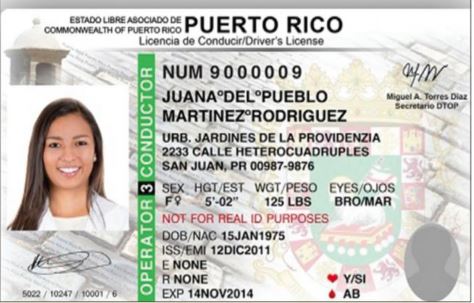 Disponible Licencia Real ID en CESCO de Bayamón