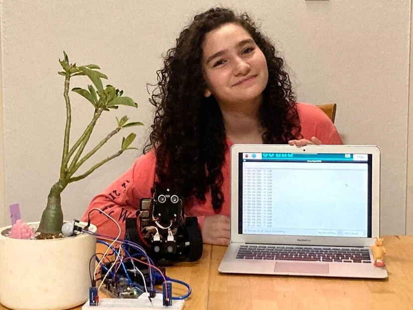 Gabriela Sofía Díaz Malavé se alzó ayer como la ganadora del hackathon