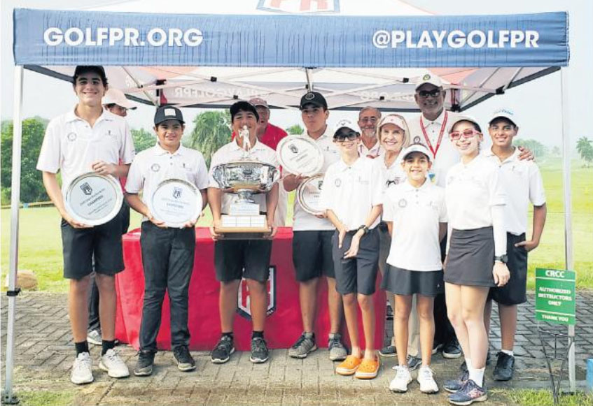 Campeón el Equipo Juvenil Río Bayamón Golf