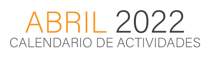 Calendario de Actividades Abril 2022 - Museo Francisco Oller