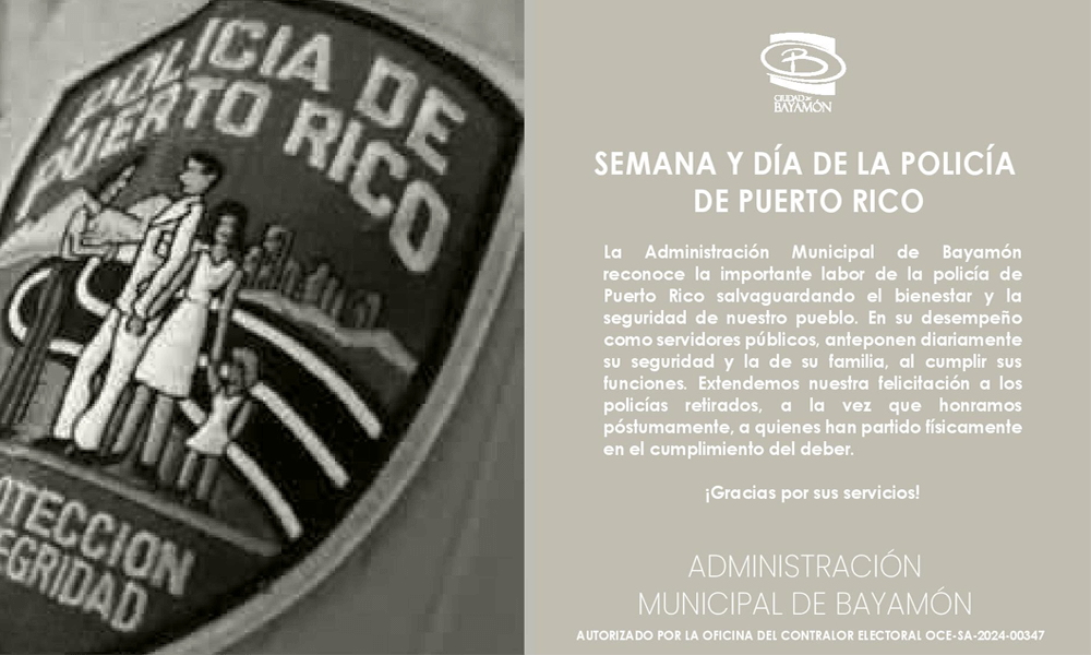 Semana y Día de la Policía de Puerto Rico 2024