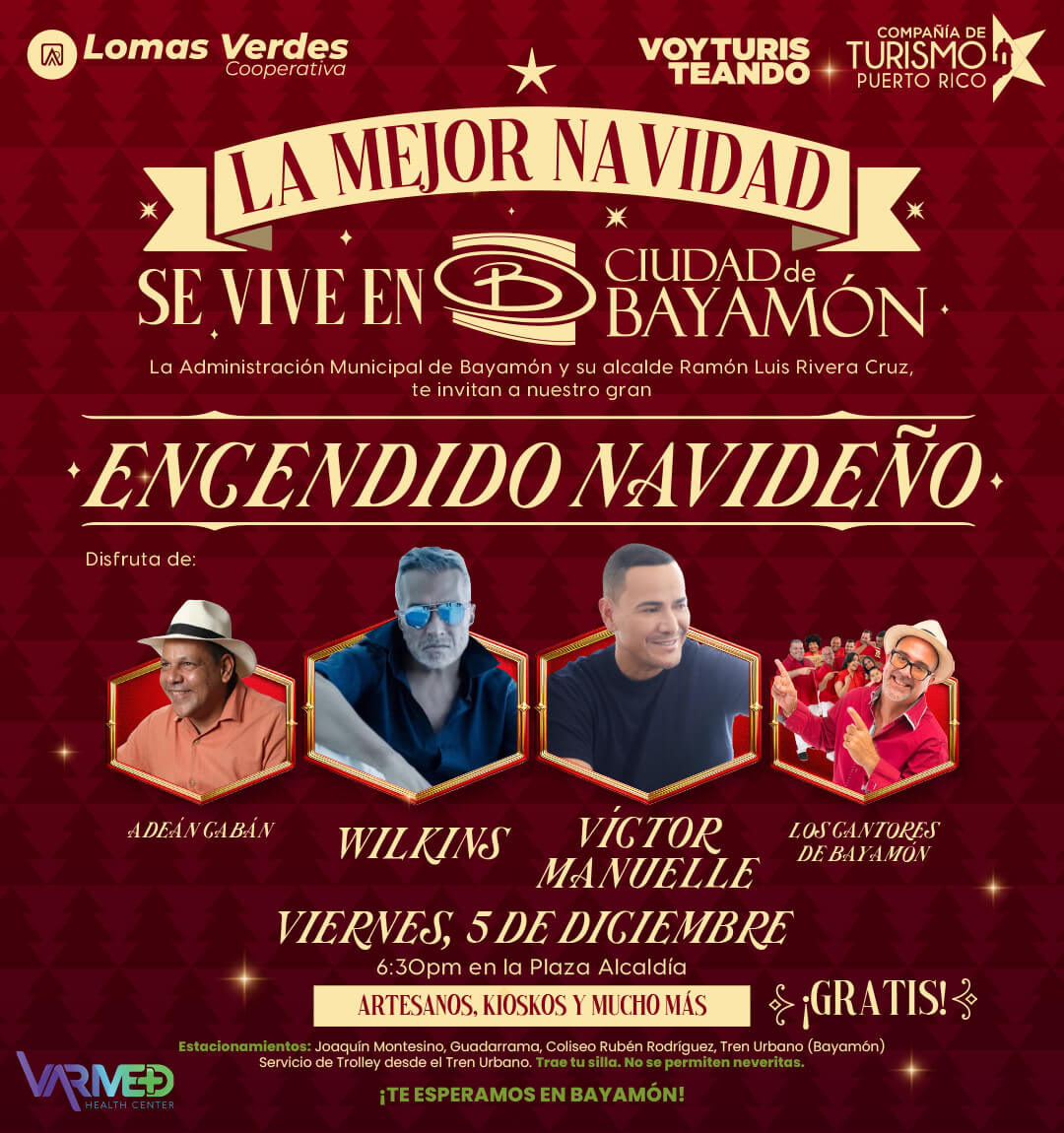Encendido de Navidad el 5 de diciembre de 2025