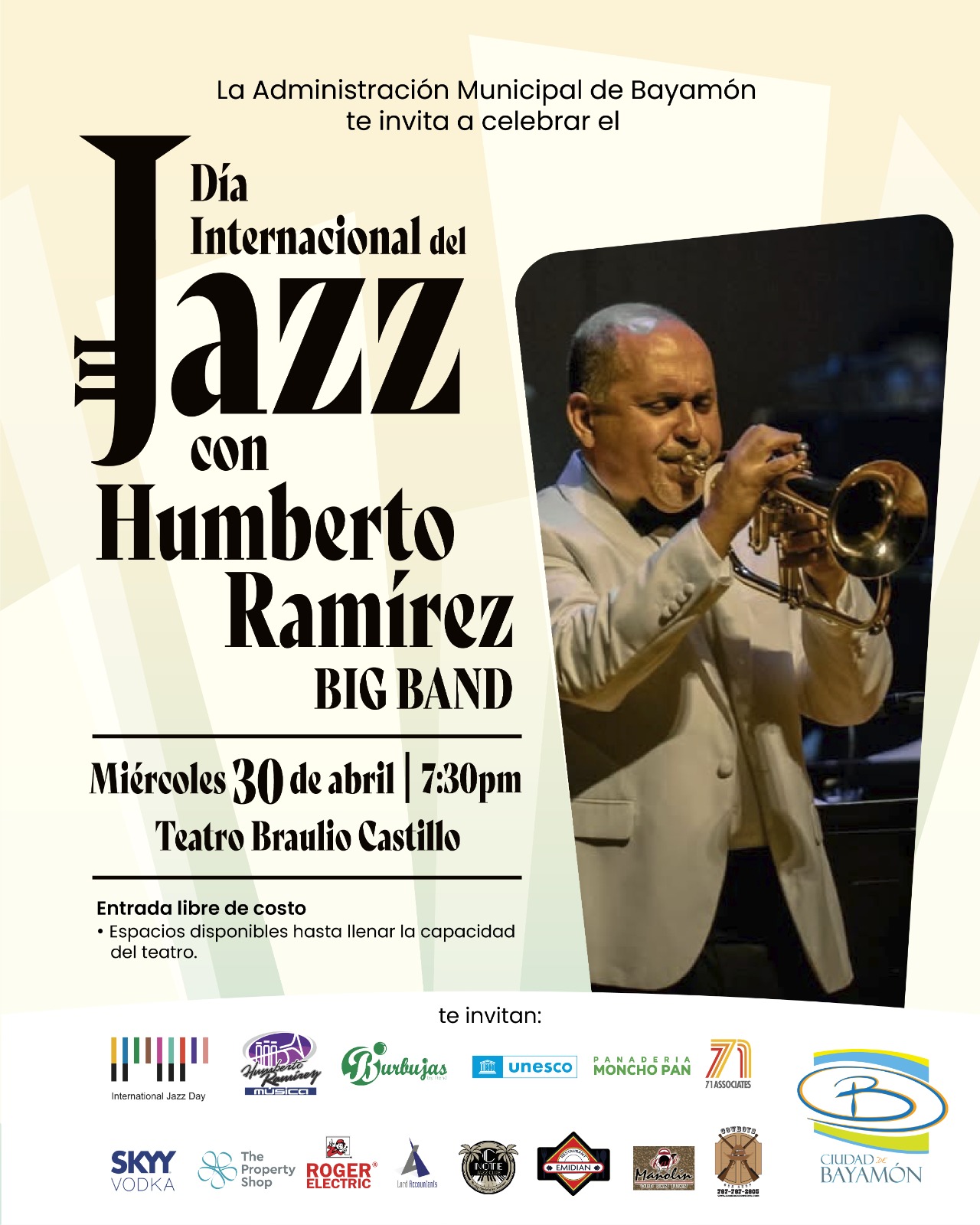 flyer dia internacional del jazz
