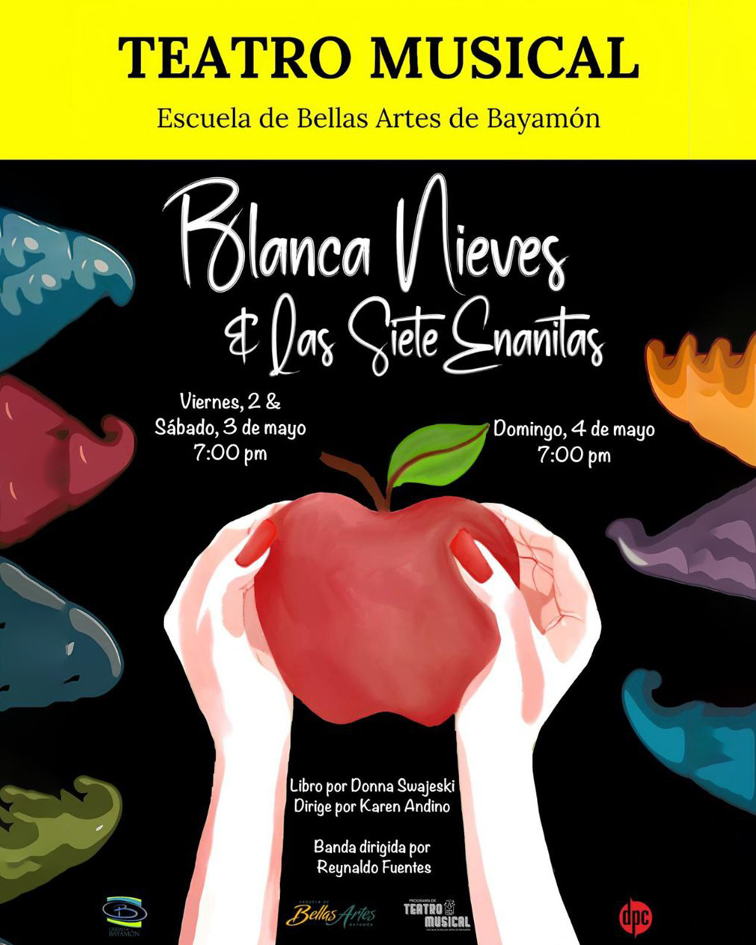 Teatro Musical flyer Bellas Artes