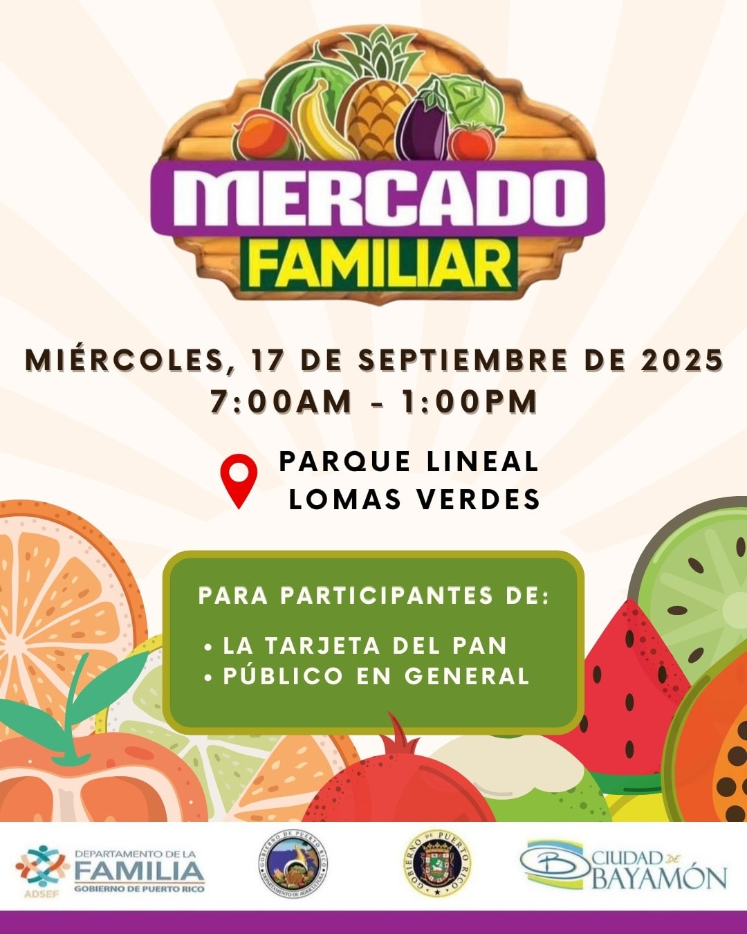 Mercado familiar flyer