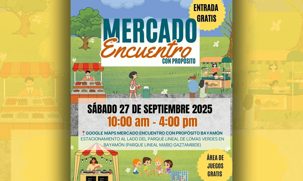Mercado Encuentro con Propósito en Bayamón