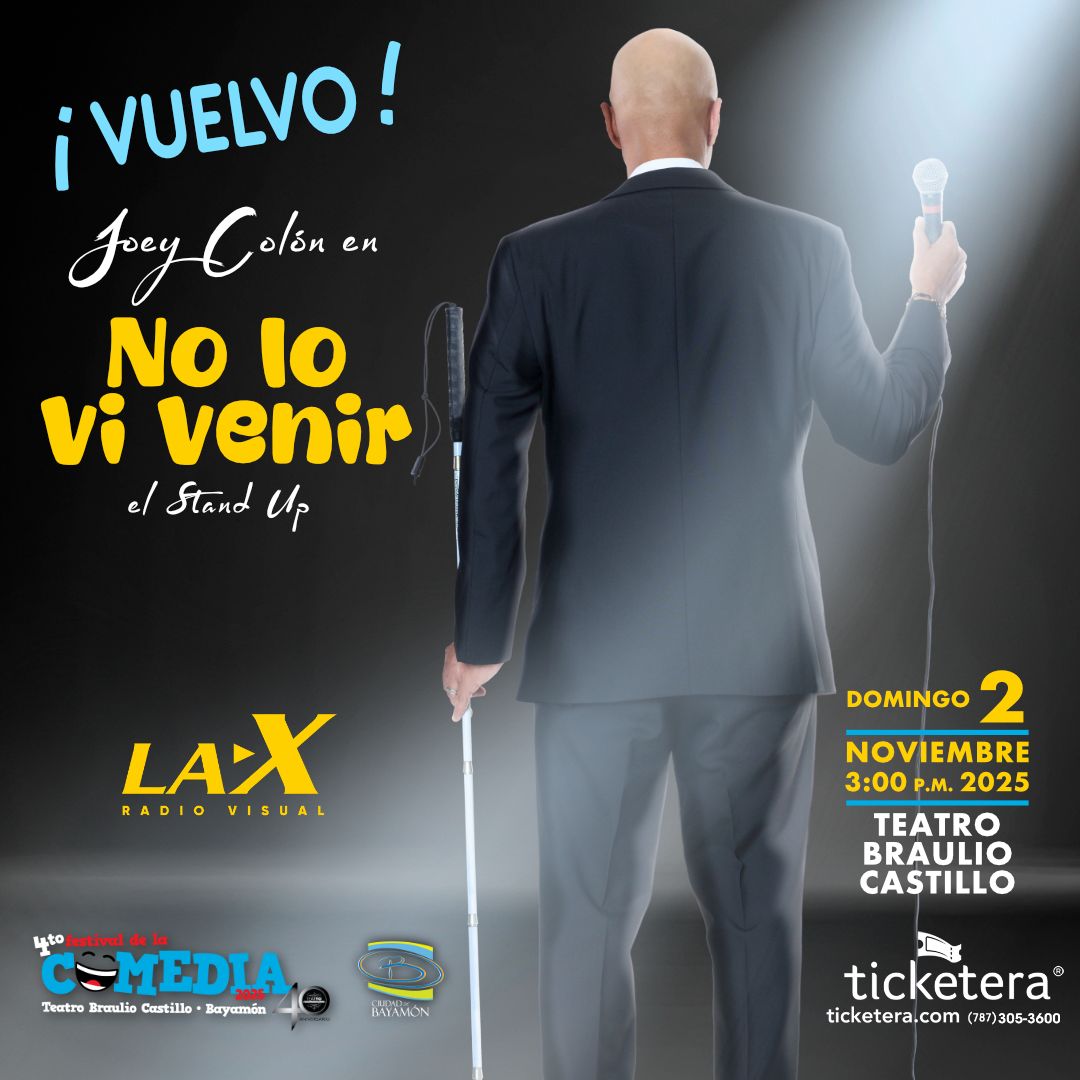 flyer stand up no lo vi venir