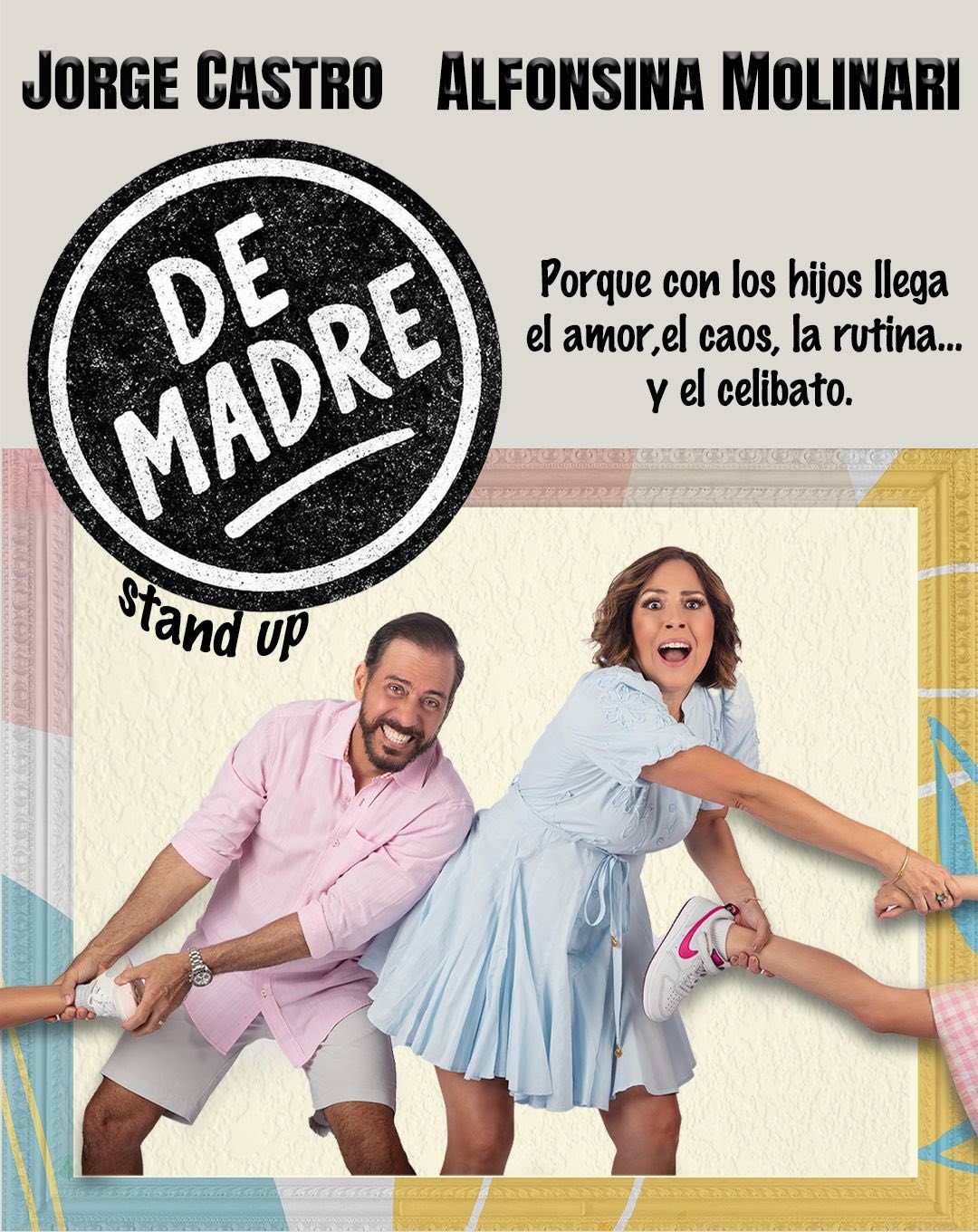 De madre stand up