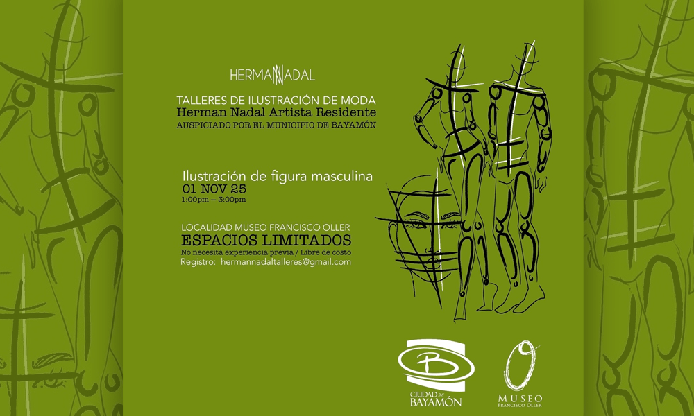 Taller de Ilustracion de Moda el 1 de noviembre desde las 1PM