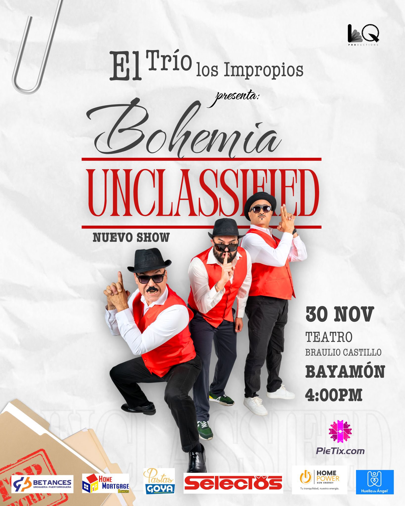evento del trio los impropios