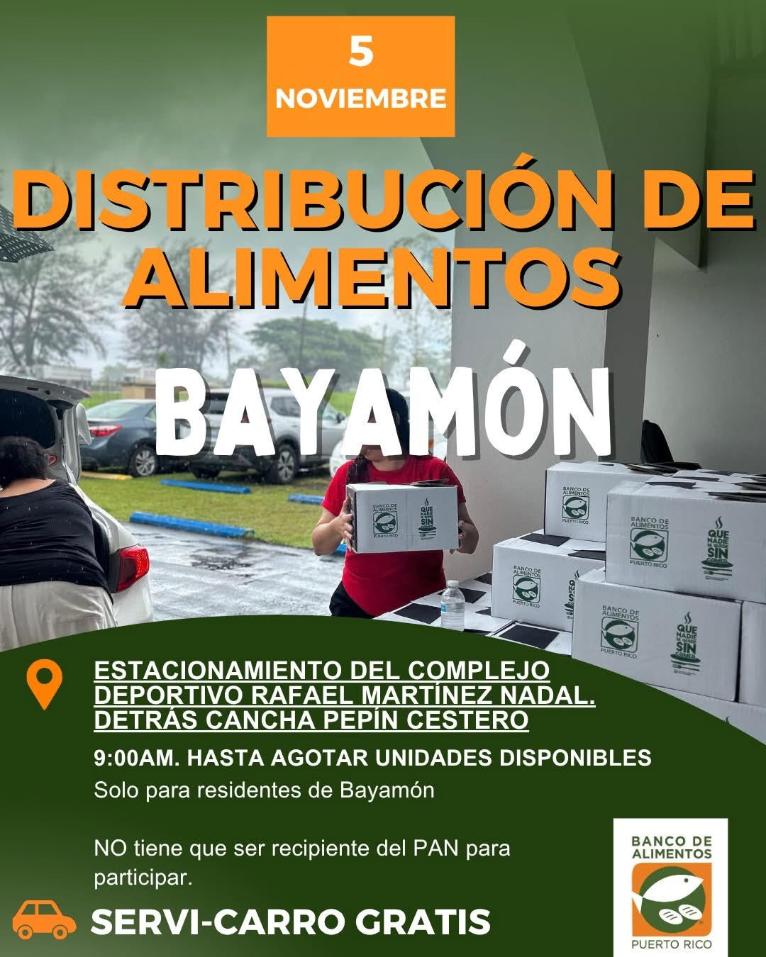 Banco de Alimentos en Bayamon