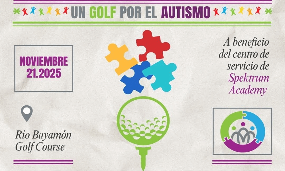 Un Golf por el Autismo en el Rio Bayamon Golf Course el 21 de noviembre de 2025