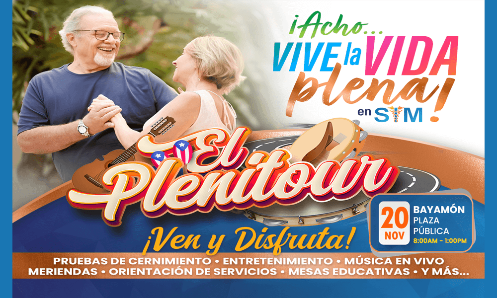 El Plenitour el 20 de noviembre en la Plaza Publica de 8AM a 1PM