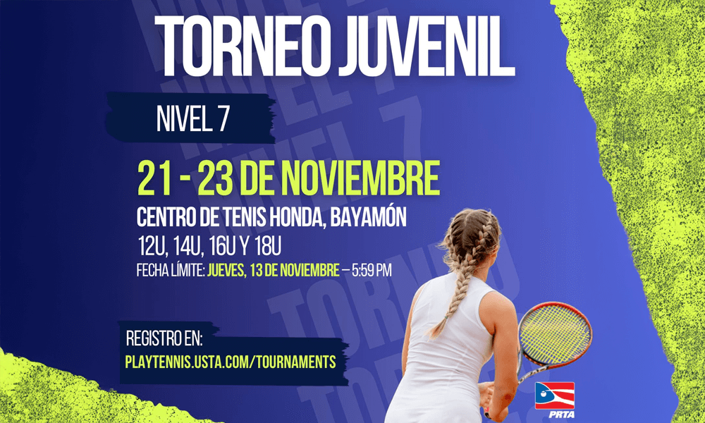 Torneo Juvenil del 21-23 de noviembre de 2025 en el Centro de Tenis Honda