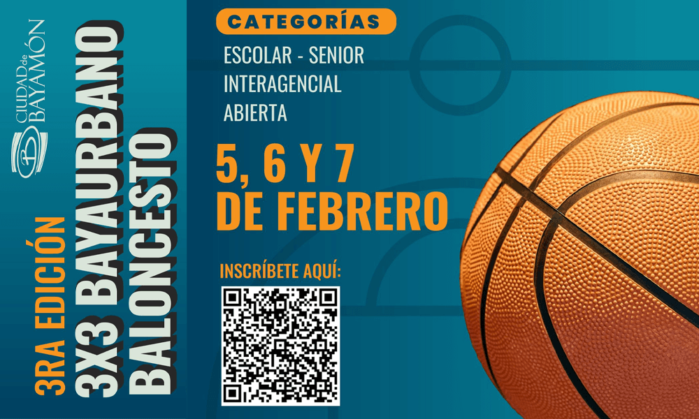 Regresa la tercera edición del 3x3 Bayaurbano de Baloncesto