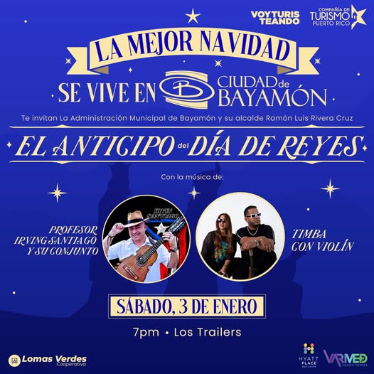 Flyer el anticipo de dia de Reyes