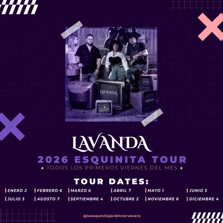 2026 esquinita tour