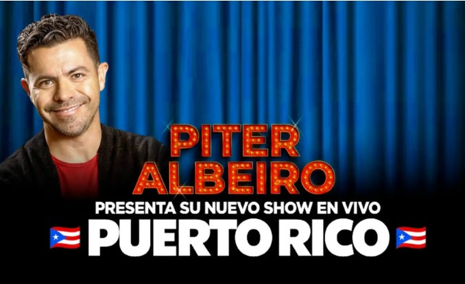 Piter Albeiro show comedia en Puerto Rico