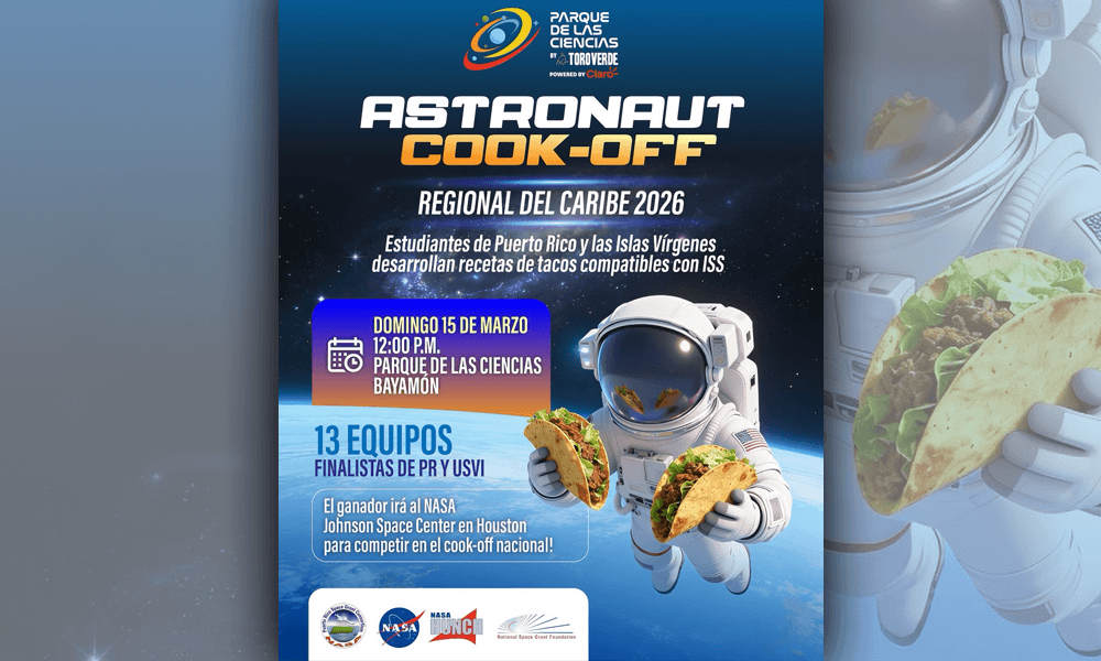 Astronaut CookOff en el Parque de las Ciencias el 15 de marzo de 2026