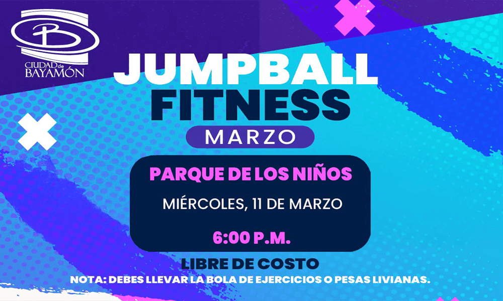 JumpBall Fitness en el Parque de los Niños el 11 de marzo de 2026 a las 6PM