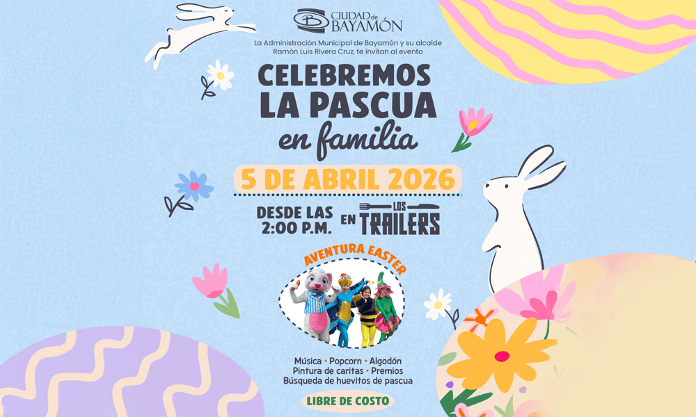 Celebremos la Pascua en Familia en los Trailers el 5 de abril desde las 2pm