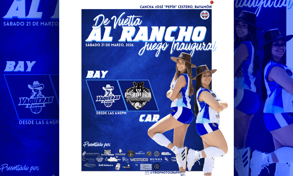 Juego Vaqueras en la Cancha Pepin Cestero el 21 de marzo de 2026