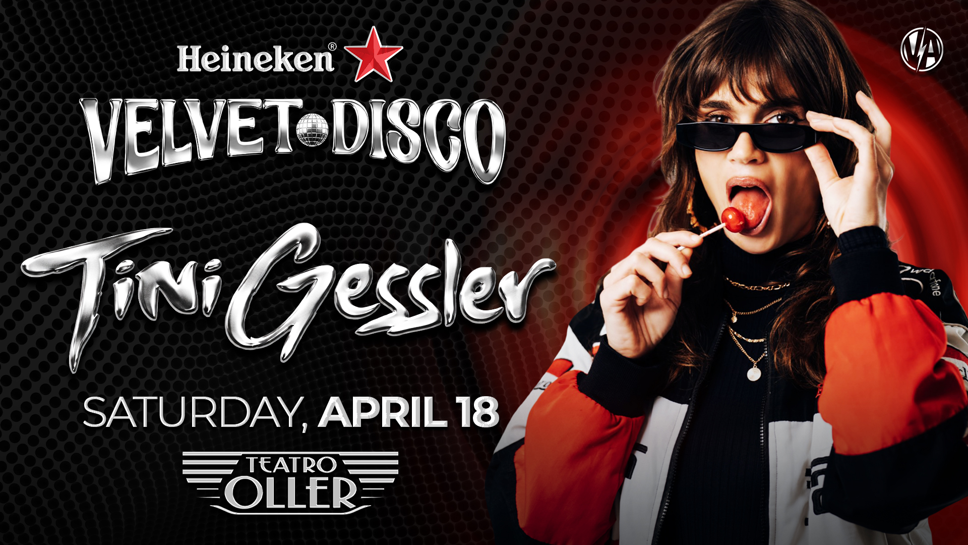 'Velvet Disco' Tini Gessler Teatro Francisco Oller - 18 de abril 2026