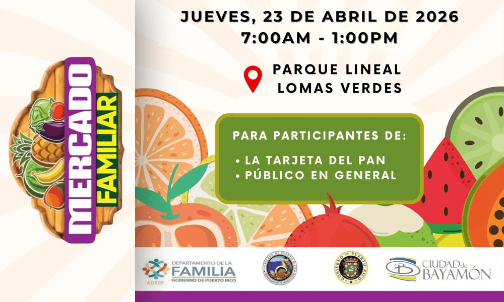 Mercado Familiar en el Parque Lineal Lomas Verdes el 23 de abril de 2026 desde las 7AM