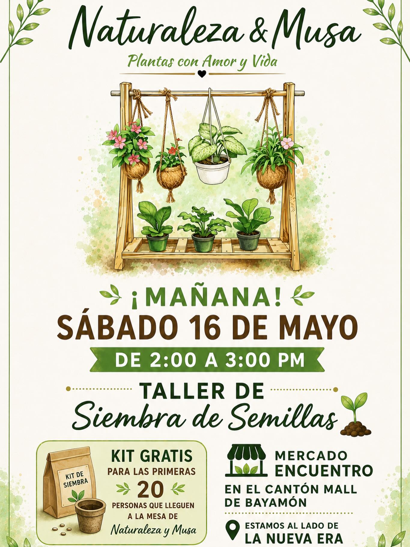 Taller de siembra de semillas