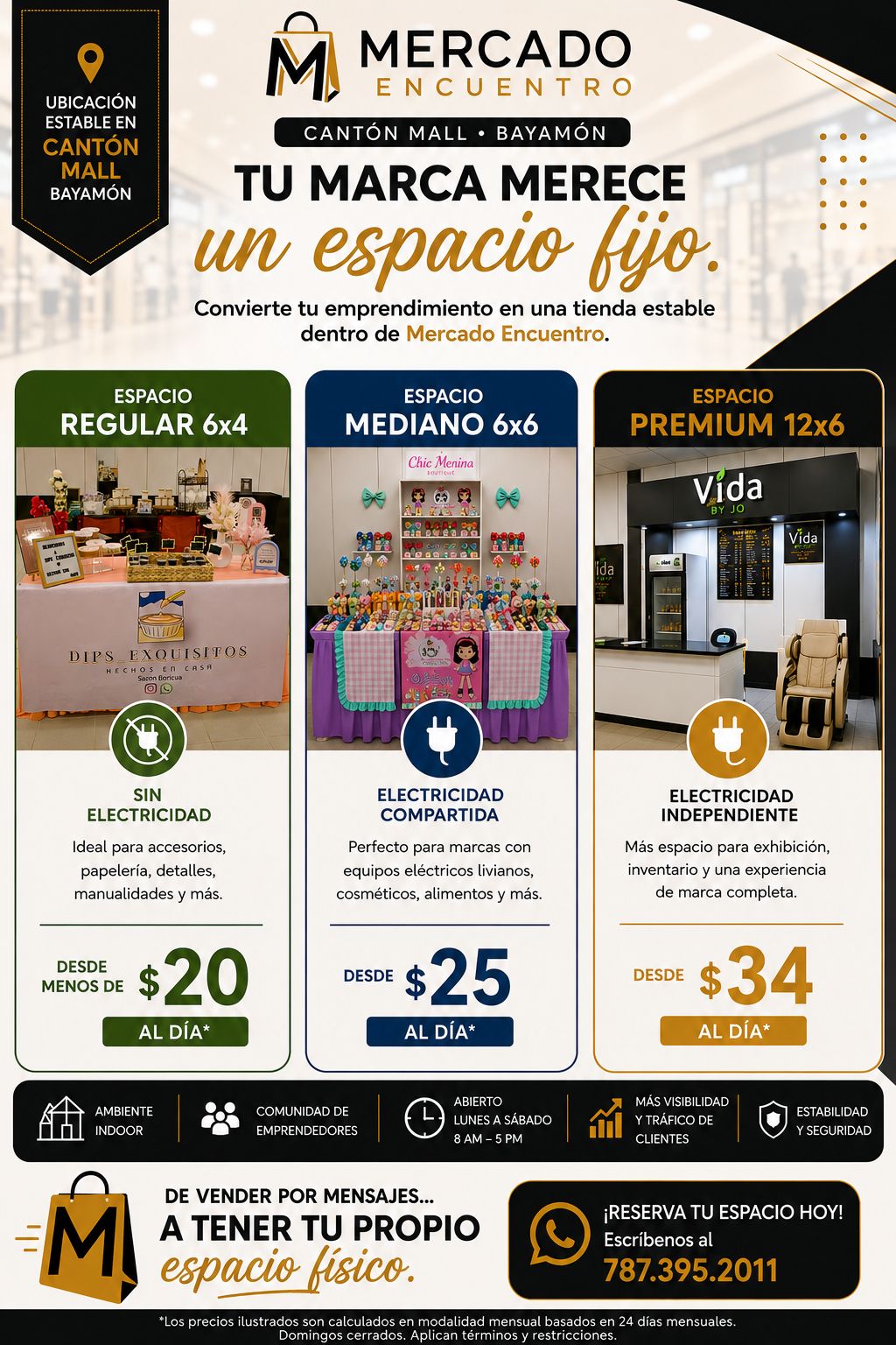 mercado encuentro coniverte tu emprendimiento en una tienda estable dentro de Mercado encuentro