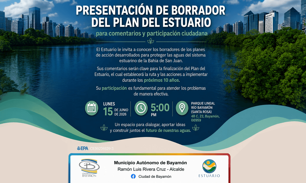 Presentación de borrador del Plan de Estuario.