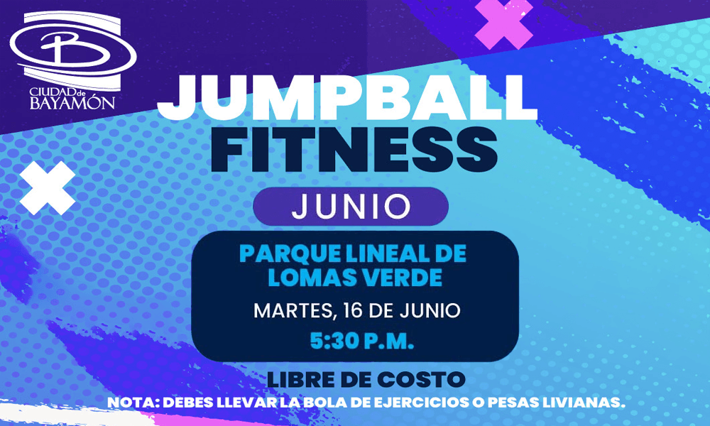 Jumpball Fitness el 16 de junio en el Parque Lineal Lomas Verdes