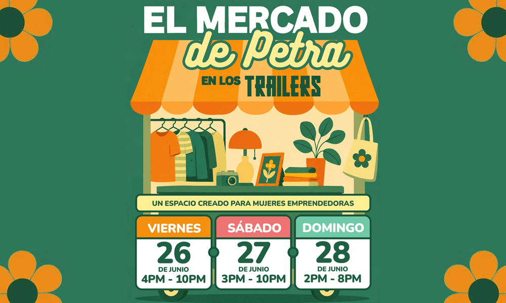 El Mercado de Petra en los Trailers del 26 al 28 de junio de 2026