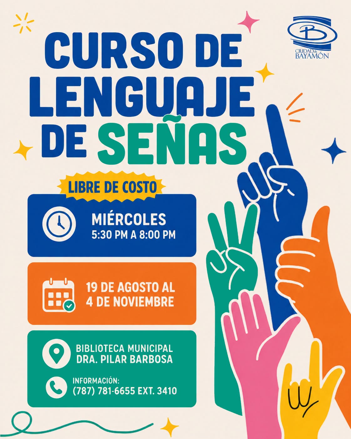 Curso de Lenguaje de Señas