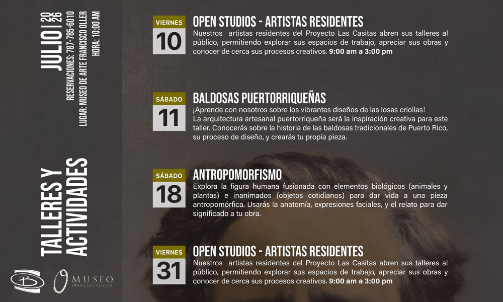 Calendario del MFO Julio 2026