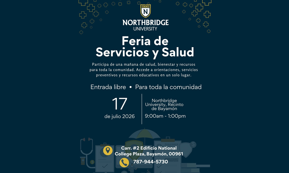 Feria de Salud y Servicios Comunitarios y queremos que seas parte de esta gran iniciativa en Northbridge