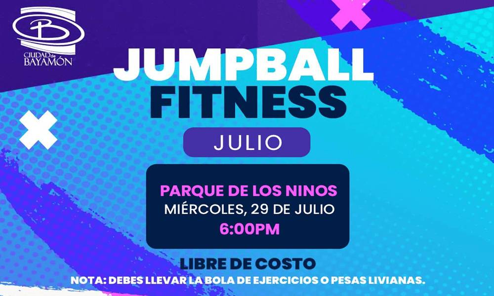 Jumpball Fitness en el Parque de los Niños el 29 de julio de 2026 a las 6:00 PM