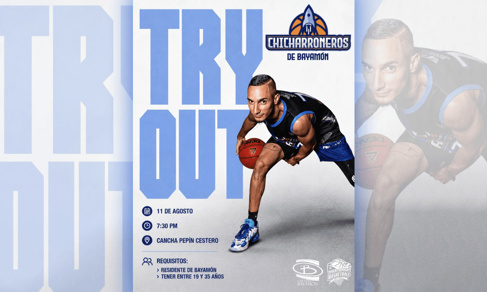 TryOuts para los Chicharroneros el 11 de agoato de 2026 en la Cancha Pepin Cestero