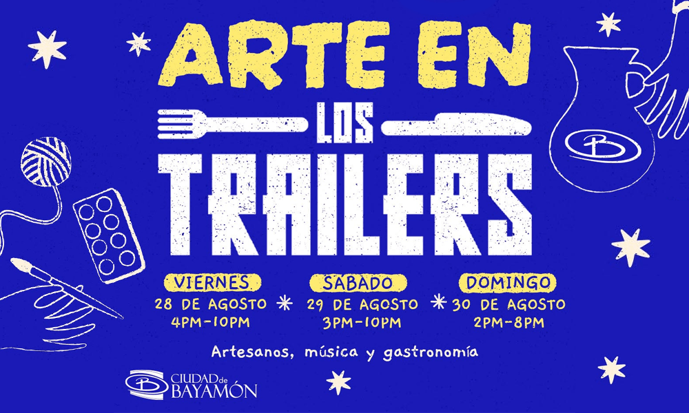 Arte en los Trailers del 28-30 de agosto de 2026 