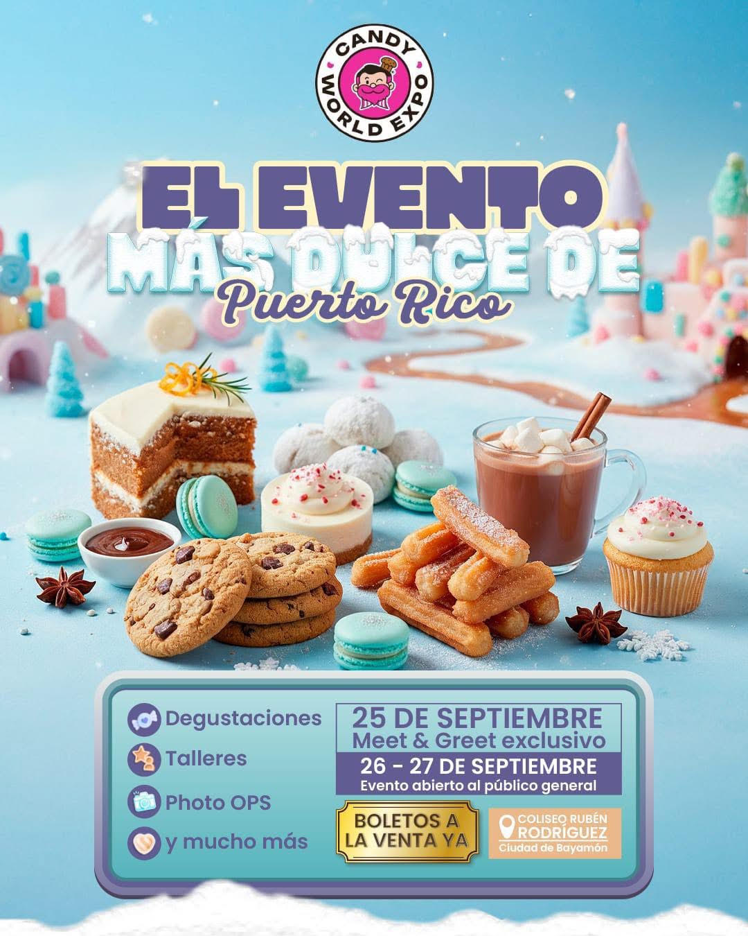Candy World Expo en el Coliseo Rubén Rodríguez