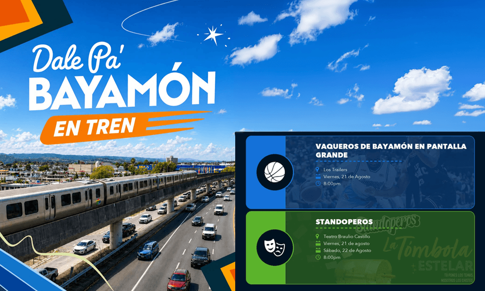 Dale pa Bayamon el fin de semana de 21 de agosto de 2026