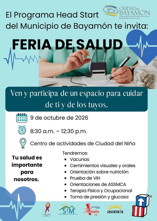 Feria de salud Head Start Ciudad del Niño