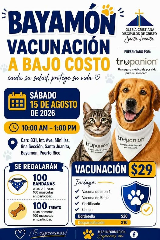 Feria de vacunacion a bajo costo