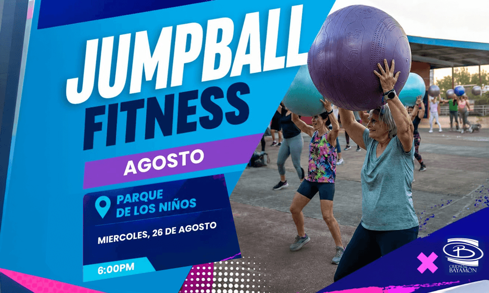 Jumpball Fitness el 26  de agosto de 2026 en el Parque de los Niños