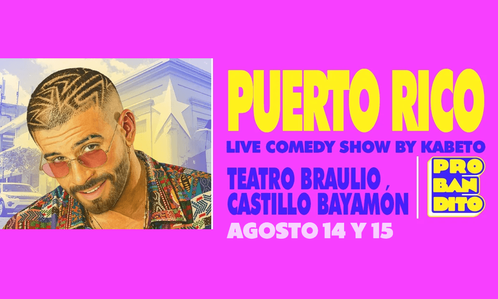 Puerto Rico Live Comedy Show en el Teatro Braulio Castillo el 14 y 15 de agosto de 2026
